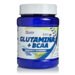 Bcaa + Glutamina 500 gr de Quality Nutrition