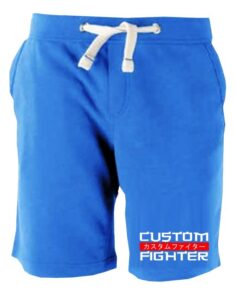 Pantalón Corto Azul Custom Fighter