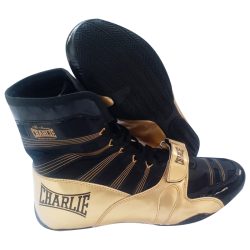BOTA CHAMPION Negro/Dorado de CHARLIE