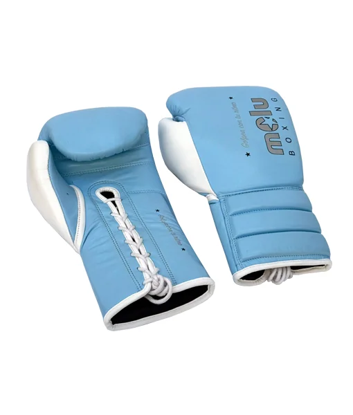 GUANTES PIEL CUERDAS BOWIE de Molu Boxing - Imagen 3