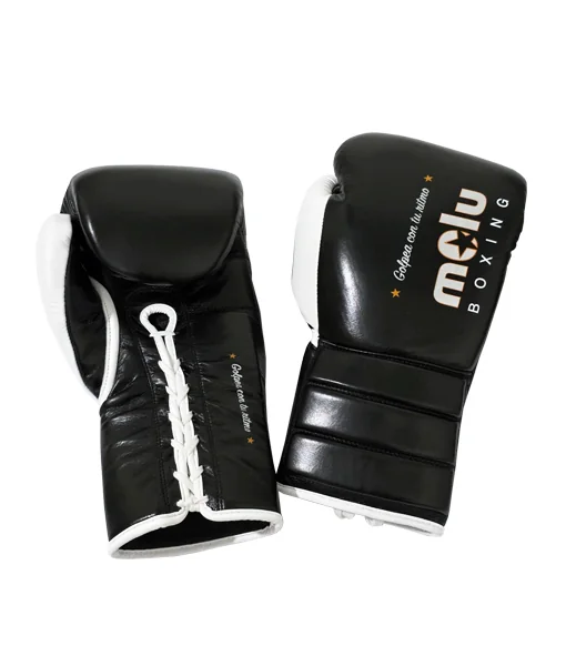 GUANTES PIEL CUERDAS BOWIE de Molu Boxing